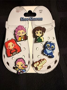 Shoe Sharms Kids Charms Set – Colorful Cartoon Shoe Charms (6 pcs)